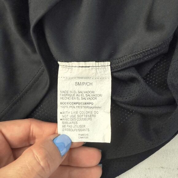 Under Armour Fly By Tank Fitted Black Quick Dry Soft Lightweight Open Back Small - Picture 5 of 6